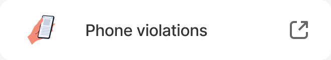 Phone violations